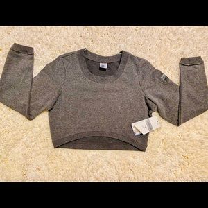 Danskin  New York City Ballet cropped heater top.